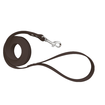 L'atelier du Fourmilier Laisse Longe en BioThane personnalisable – Largeurs 19 mm ou 25 mm – Longueur au choix jusqu'à 20 mètres