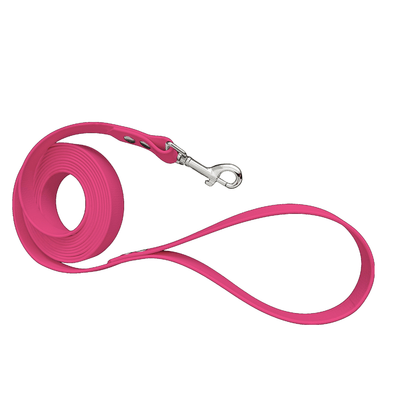 L'atelier du Fourmilier Laisse Longe en BioThane personnalisable – Largeurs 19 mm ou 25 mm – Longueur au choix jusqu'à 20 mètres