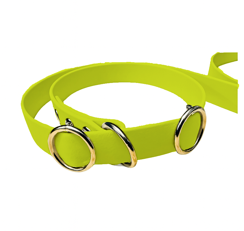 L'atelier du Fourmilier Laisse martingale Laisse martingale en BioThane – Largeurs 19 mm ou 25 mm