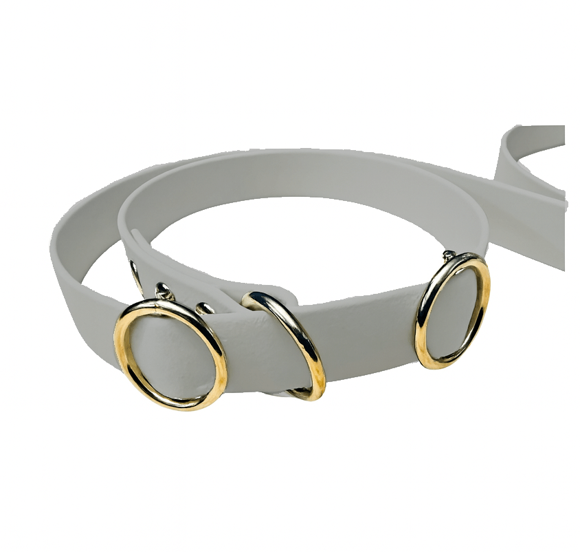 L'atelier du Fourmilier Laisse martingale Laisse martingale en BioThane – Largeurs 19 mm ou 25 mm