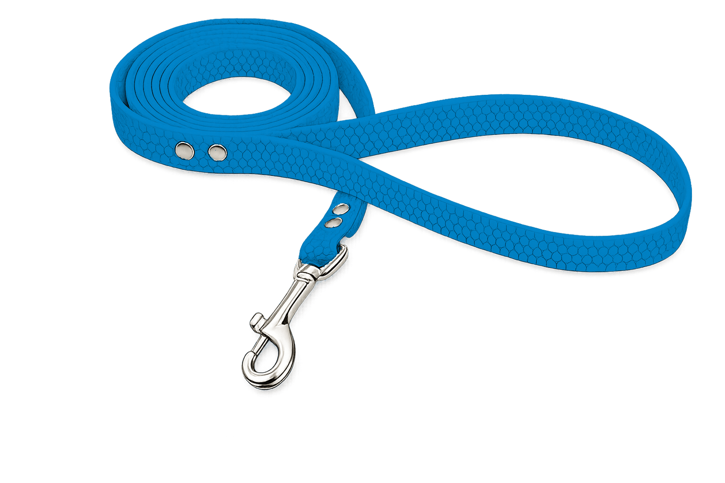 L'atelier du Fourmilier Longe 20 mm / Hexa Bleu clair Longe HEXA personnalisable – 20 mm ou 25 mm – Longueur au choix jusqu’à 20 m