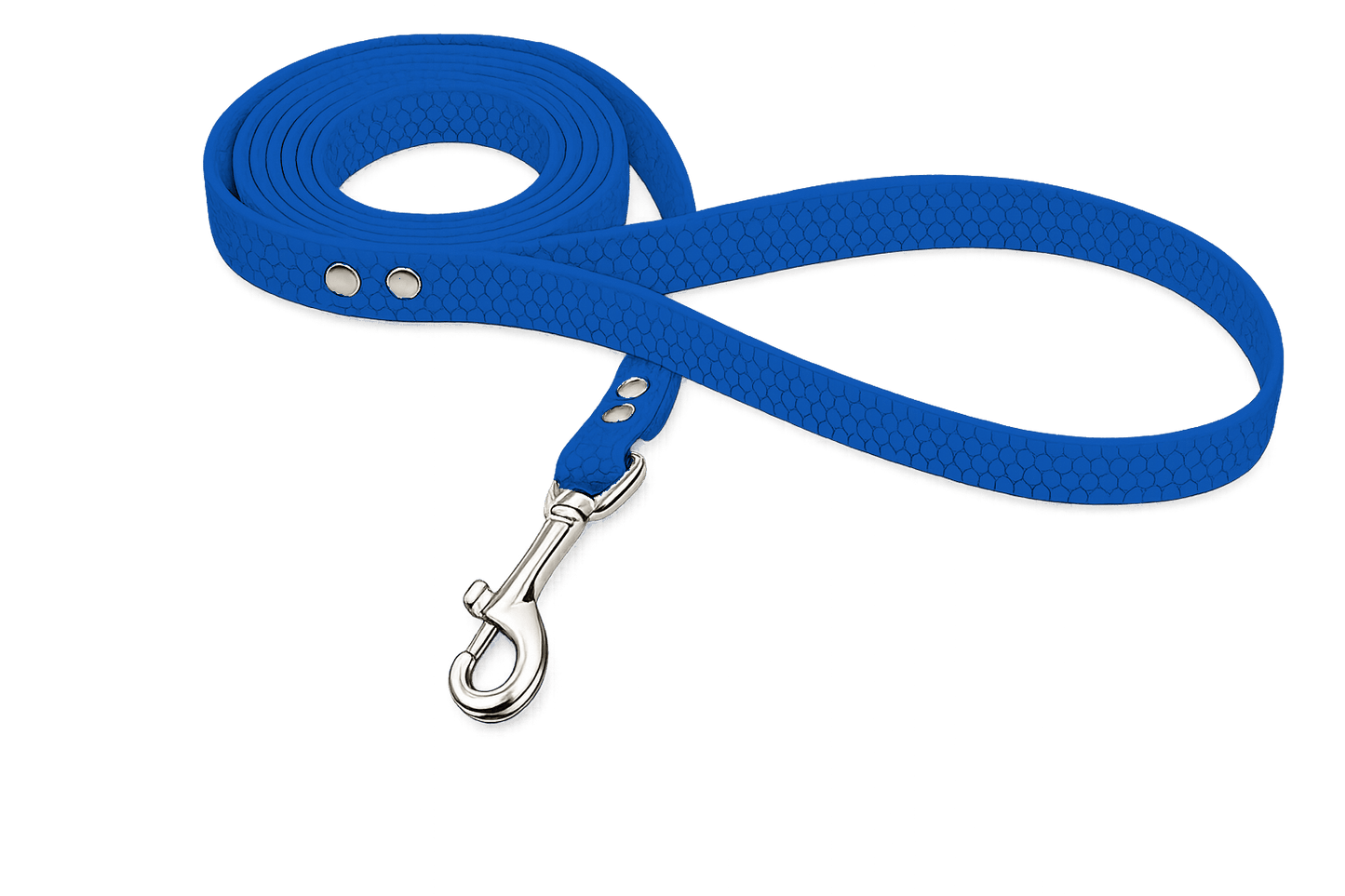 L'atelier du Fourmilier Longe 20 mm / Hexa Bleu Longe HEXA personnalisable – 20 mm ou 25 mm – Longueur au choix jusqu’à 20 m