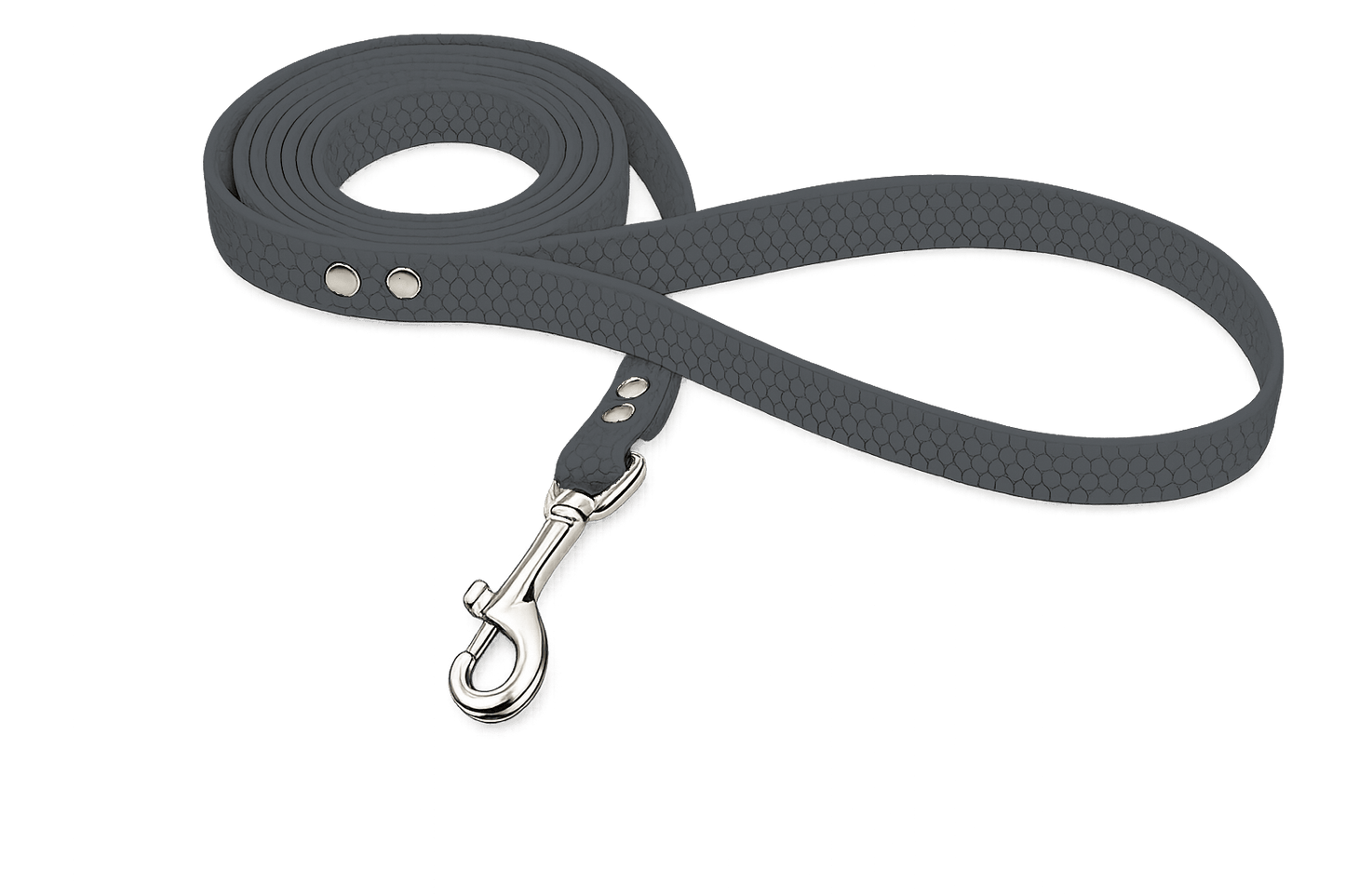 L'atelier du Fourmilier Longe 20 mm / Hexa Gris Longe HEXA personnalisable – 20 mm ou 25 mm – Longueur au choix jusqu’à 20 m