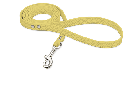 L'atelier du Fourmilier Longe 20 mm / Hexa Jaune pastel Longe HEXA personnalisable – 20 mm ou 25 mm – Longueur au choix jusqu’à 20 m