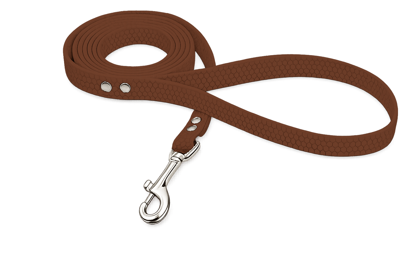 L'atelier du Fourmilier Longe 20 mm / Hexa Marron foncé Longe HEXA personnalisable – 20 mm ou 25 mm – Longueur au choix jusqu’à 20 m