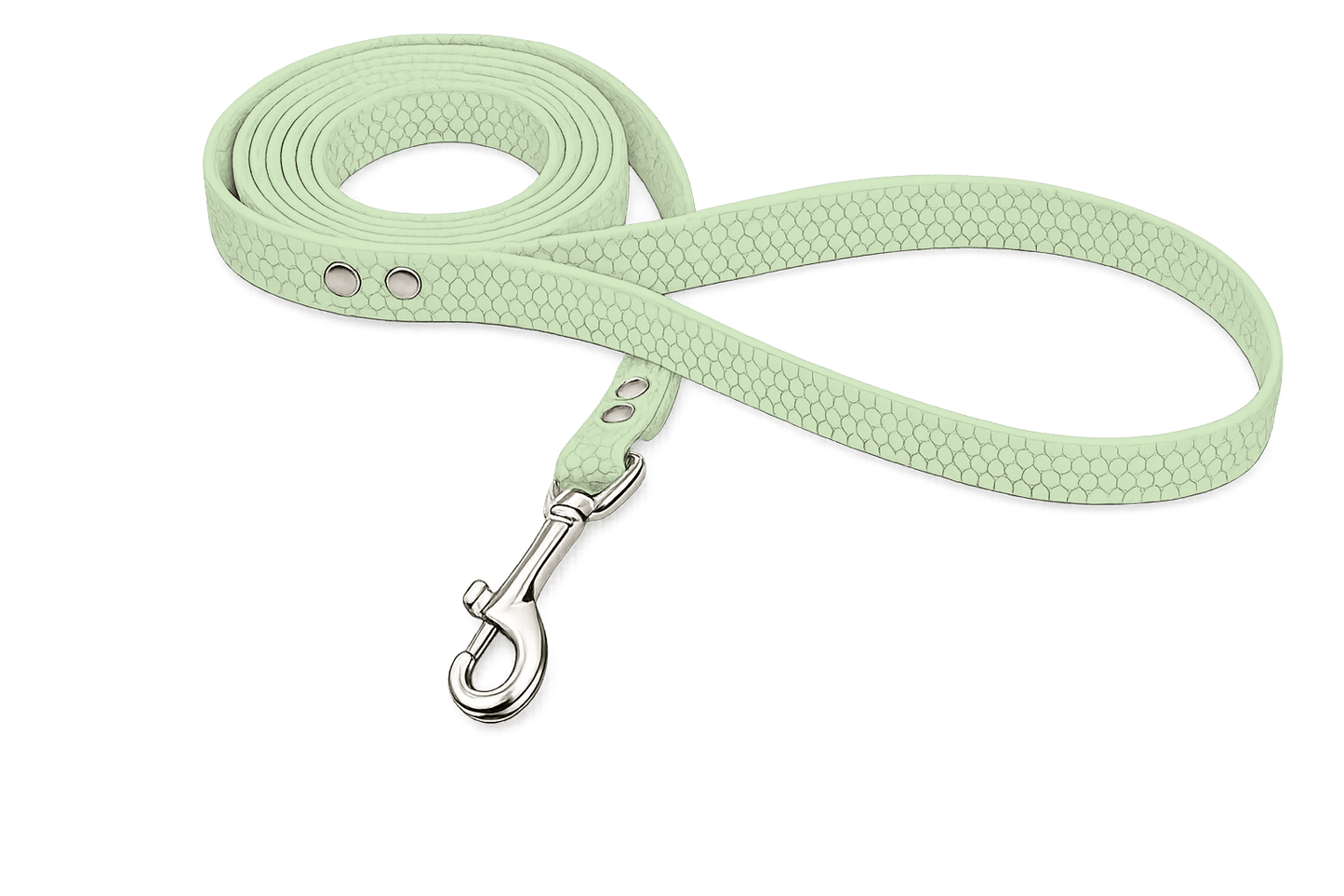 L'atelier du Fourmilier Longe 20 mm / Hexa Menthe Longe HEXA personnalisable – 20 mm ou 25 mm – Longueur au choix jusqu’à 20 m