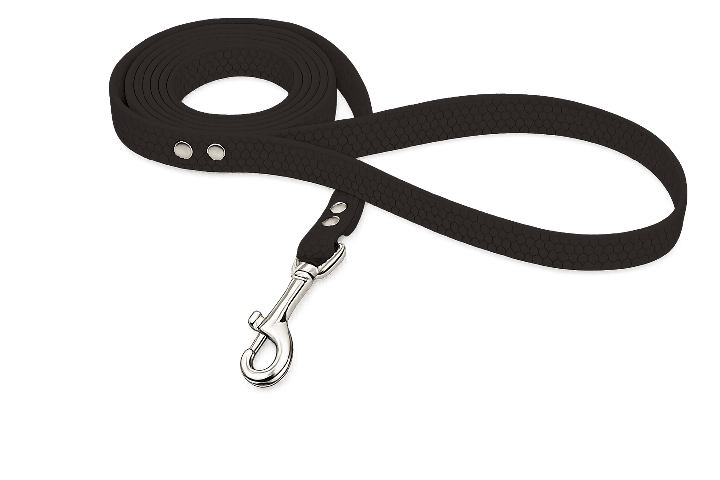 L'atelier du Fourmilier Longe 20 mm / Hexa noir Longe HEXA personnalisable – 20 mm ou 25 mm – Longueur au choix jusqu’à 20 m