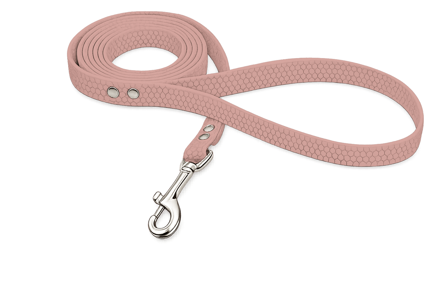 L'atelier du Fourmilier Longe 20 mm / Hexa Rose Pastel Longe HEXA personnalisable – 20 mm ou 25 mm – Longueur au choix jusqu’à 20 m