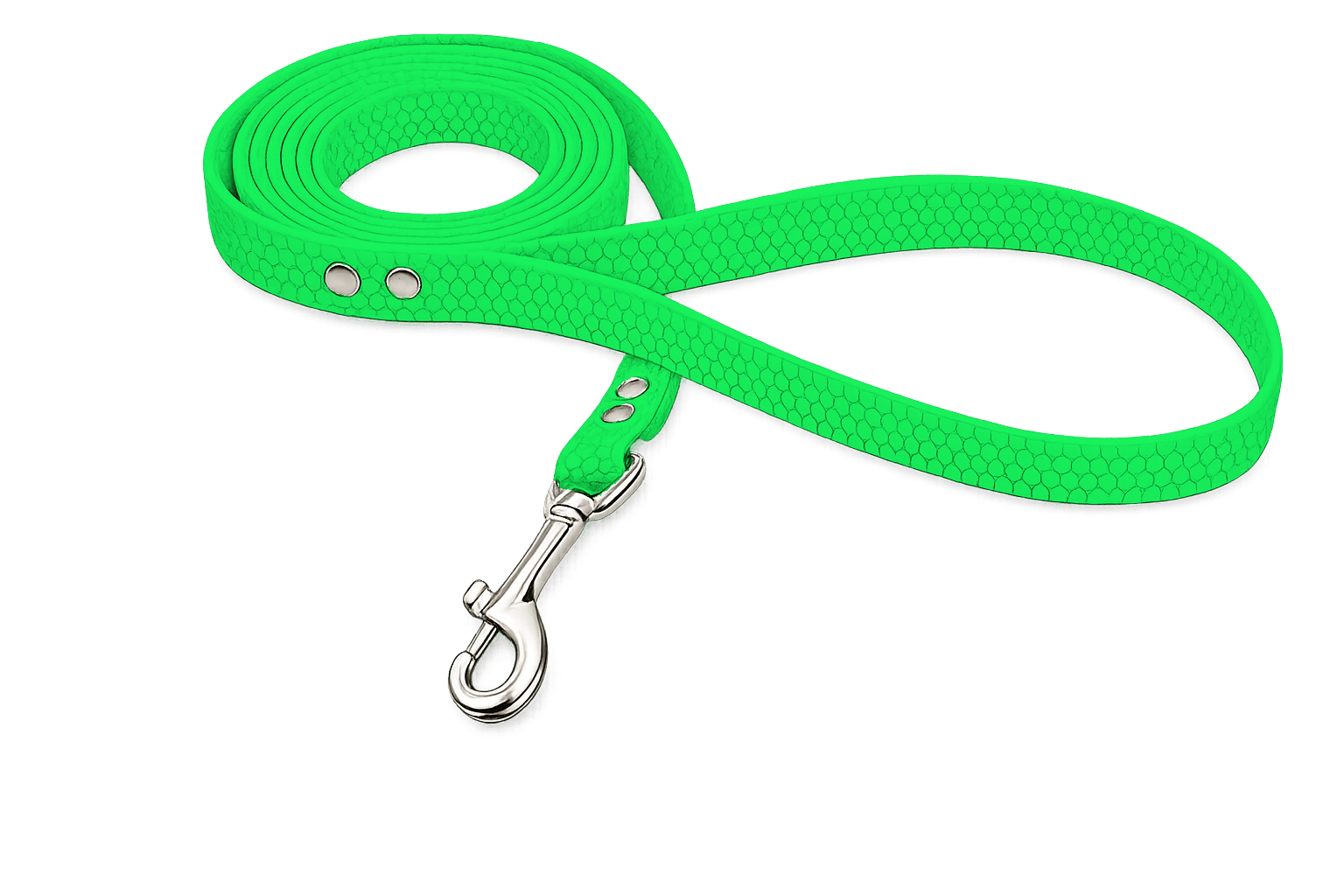 L'atelier du Fourmilier Longe 20 mm / Hexa Vert fluo Longe HEXA personnalisable – 20 mm ou 25 mm – Longueur au choix jusqu’à 20 m