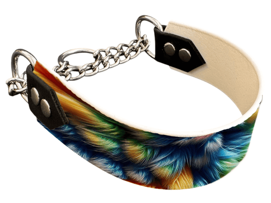 L'atelier du Fourmilier Martingales 1 Martingale pour chien en BioThane® imprimé – Collection fourrures et pelages – 38mm