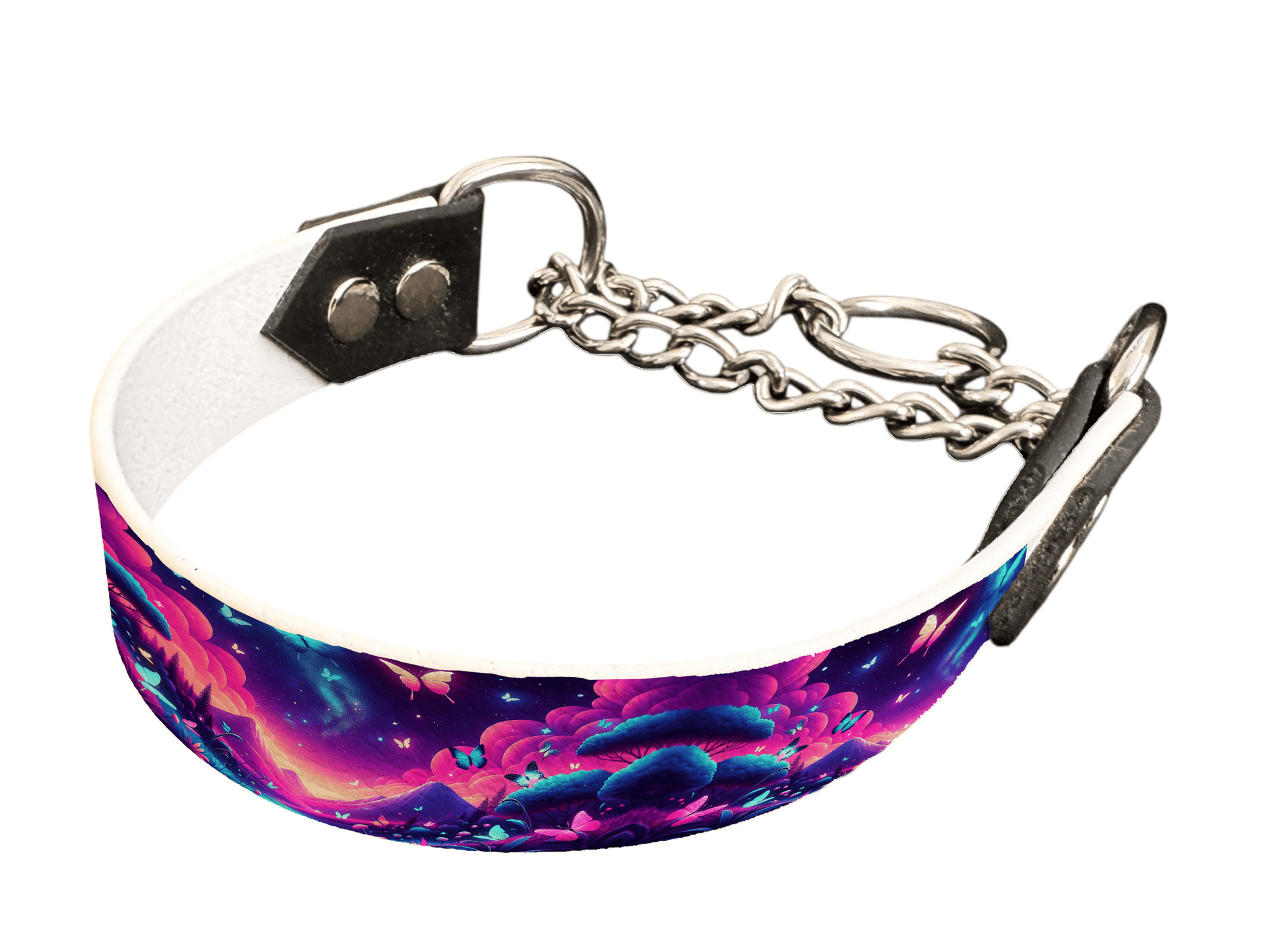 L'atelier du Fourmilier Martingales 103 Martingale pour chien en BioThane® imprimé – Collection insectes– 25mm