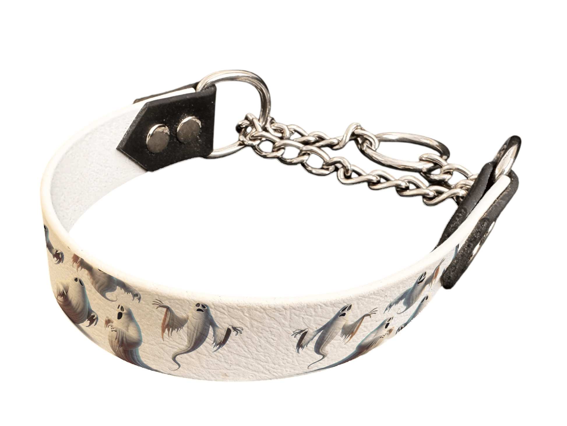 L'atelier du Fourmilier Martingales 137 Martingale pour chien en BioThane® imprimé – Collection Halloween– 25mm