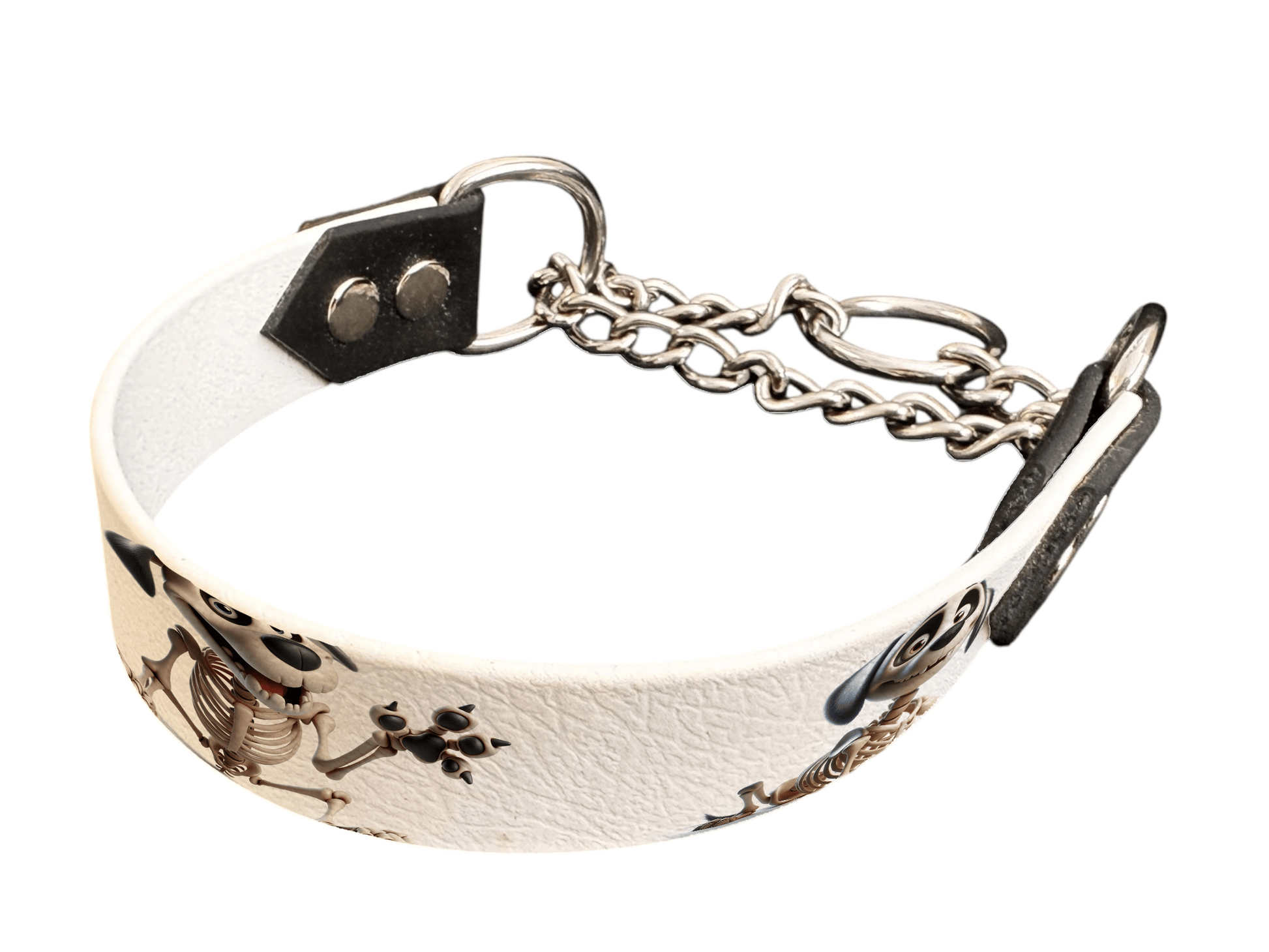 L'atelier du Fourmilier Martingales 138 Martingale pour chien en BioThane® imprimé – Collection Halloween– 25mm