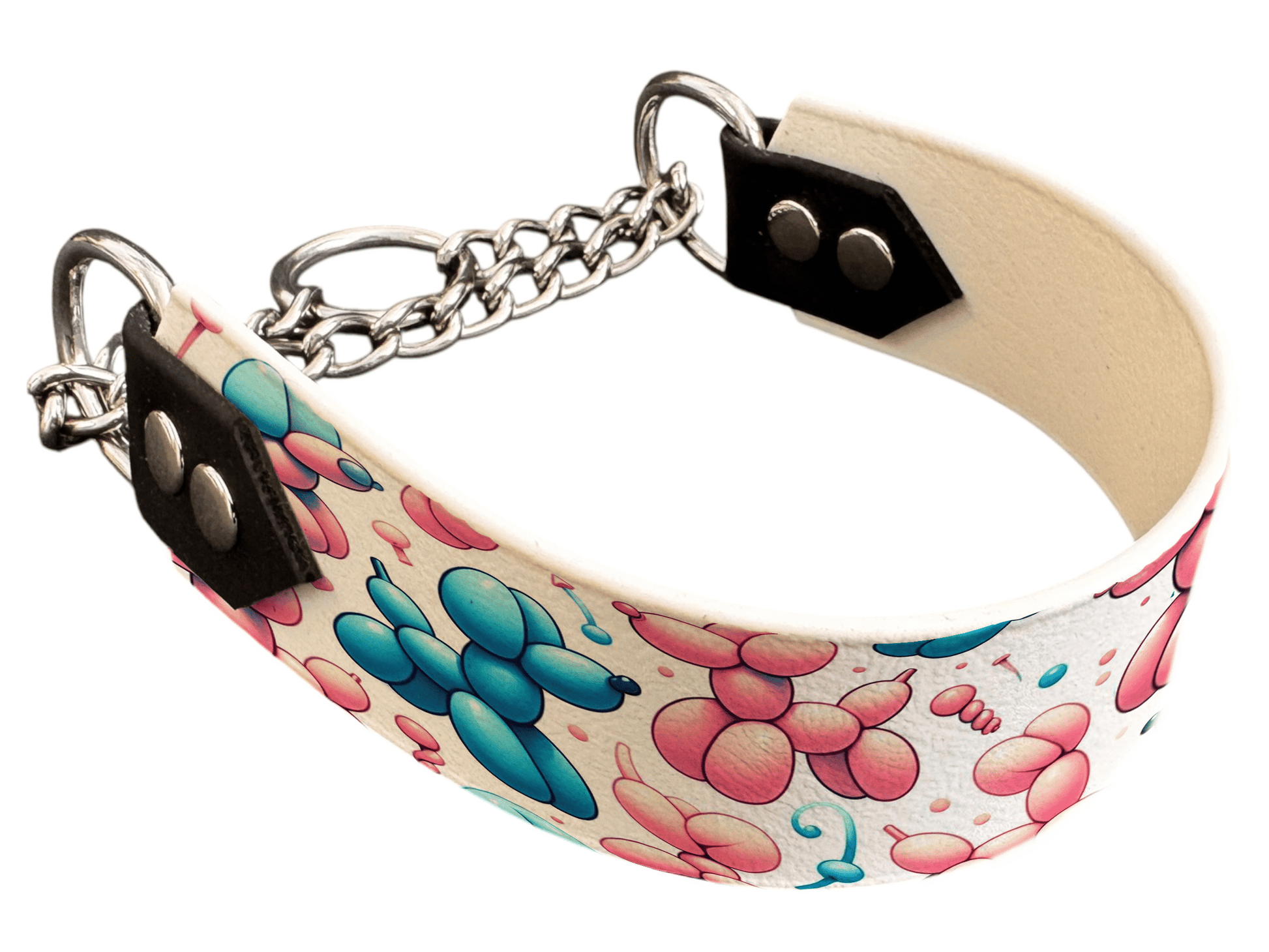 L'atelier du Fourmilier Martingales 170 Martingale pour chien en BioThane® imprimé – Collection chiens– 38mm