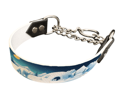 L'atelier du Fourmilier Martingales 176 Martingale pour chien en BioThane® imprimé – Collection animaux sauvages– 25mm