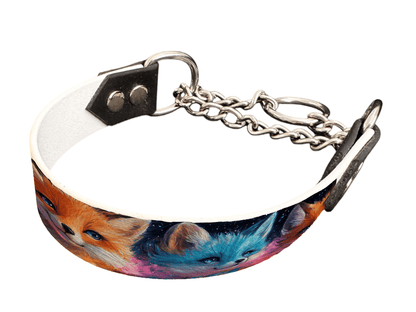 L'atelier du Fourmilier Martingales 190 Martingale pour chien en BioThane® imprimé – Collection animaux sauvages– 25mm