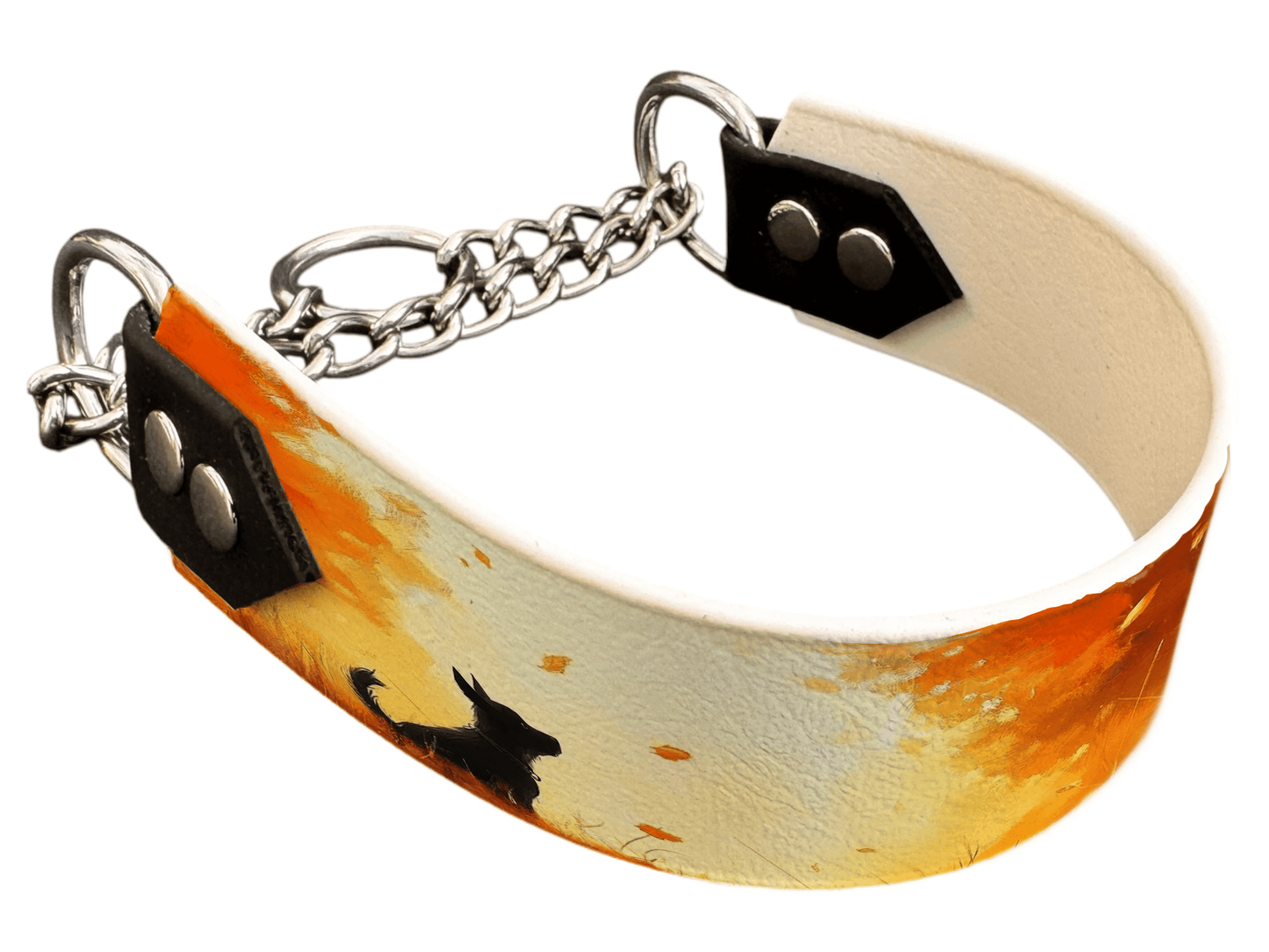 L'atelier du Fourmilier Martingales 201 Martingale pour chien en BioThane® imprimé – Collection chiens– 38mm