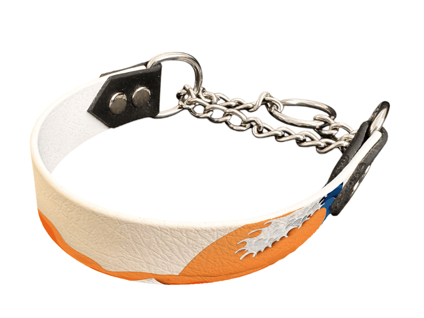 L'atelier du Fourmilier Martingales 219 Martingale pour chien en BioThane® imprimé – Collection paysage– 25mm