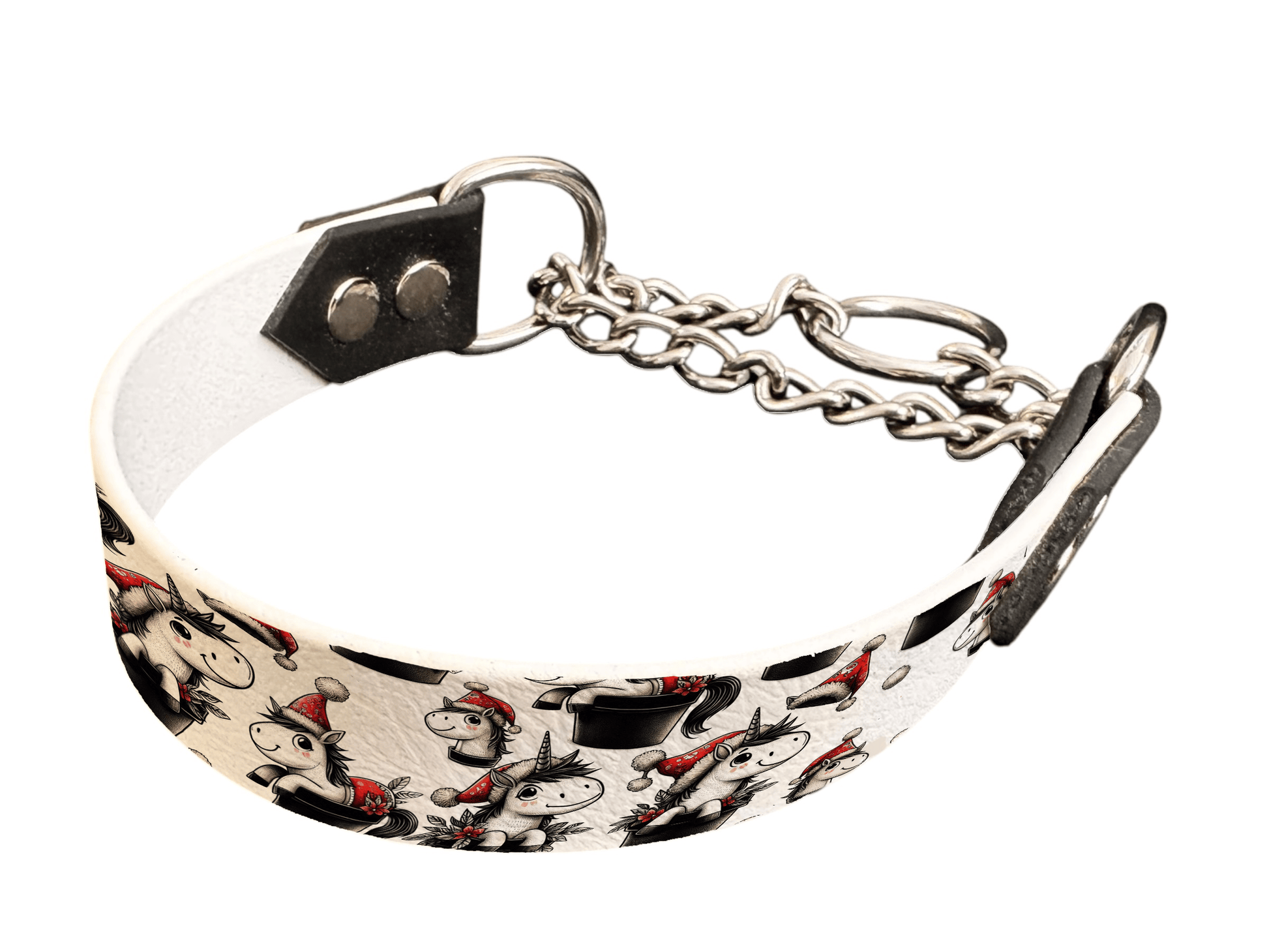 L'atelier du Fourmilier Martingales 25 149 Martingales pour chien – Collection Hiver & Noël (25 mm)