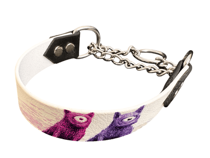L'atelier du Fourmilier Martingales 25 229 Martingale pour chien en BioThane® imprimé – Collection chiens– 25mm
