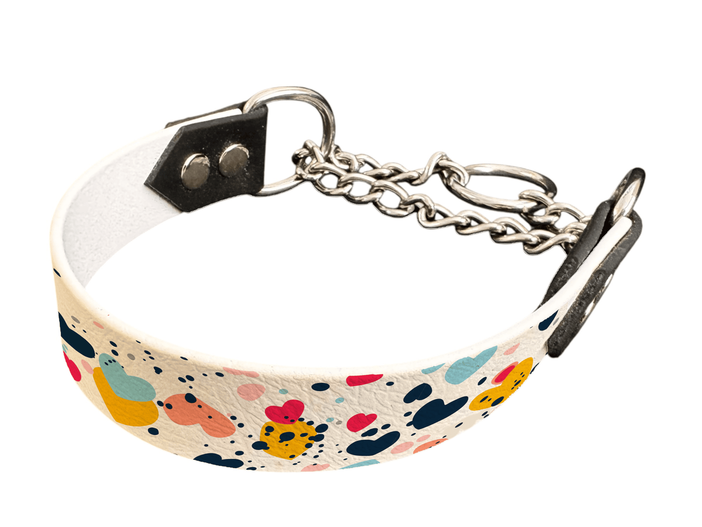 L'atelier du Fourmilier Martingales 25 347 Martingales pour chien – Saint Valentin (25 mm)