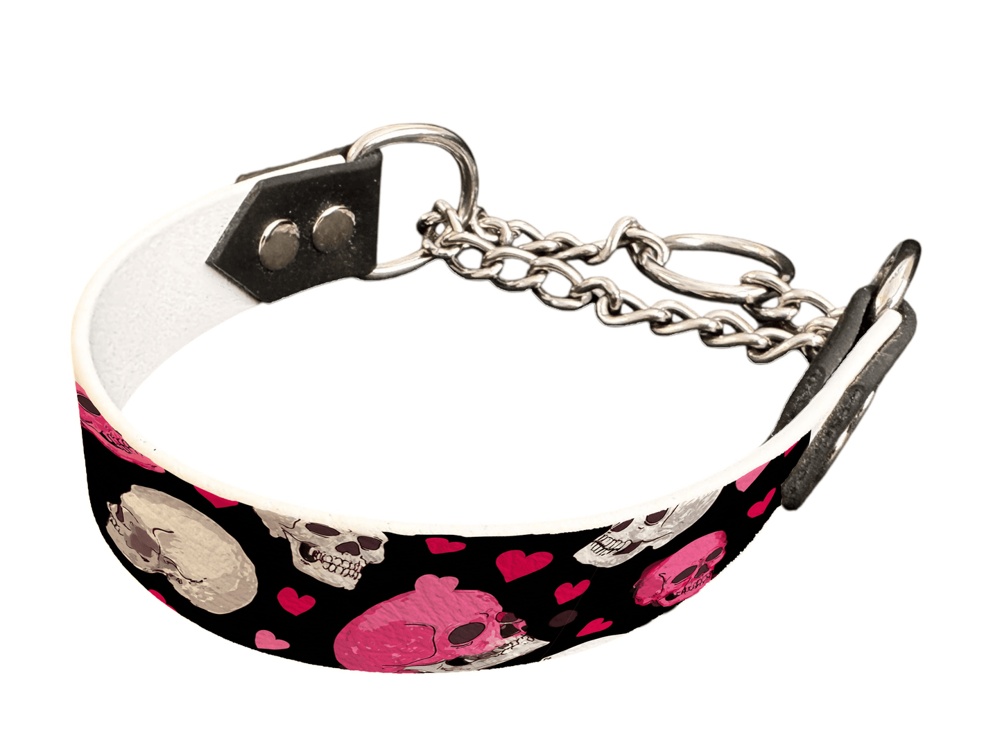 L'atelier du Fourmilier Martingales 25 365 Martingales pour chien – Saint Valentin (25 mm)