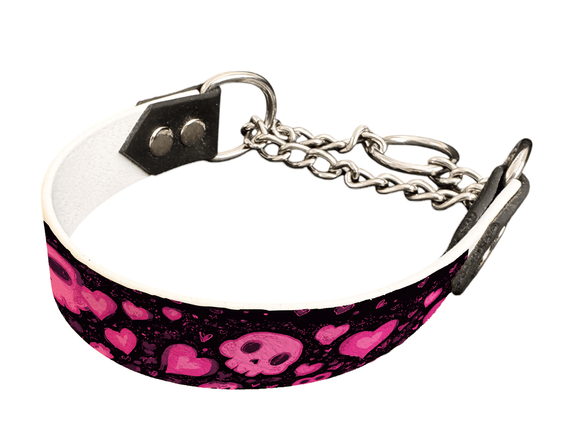 L'atelier du Fourmilier Martingales 25 374 Martingales pour chien – Saint Valentin (25 mm)