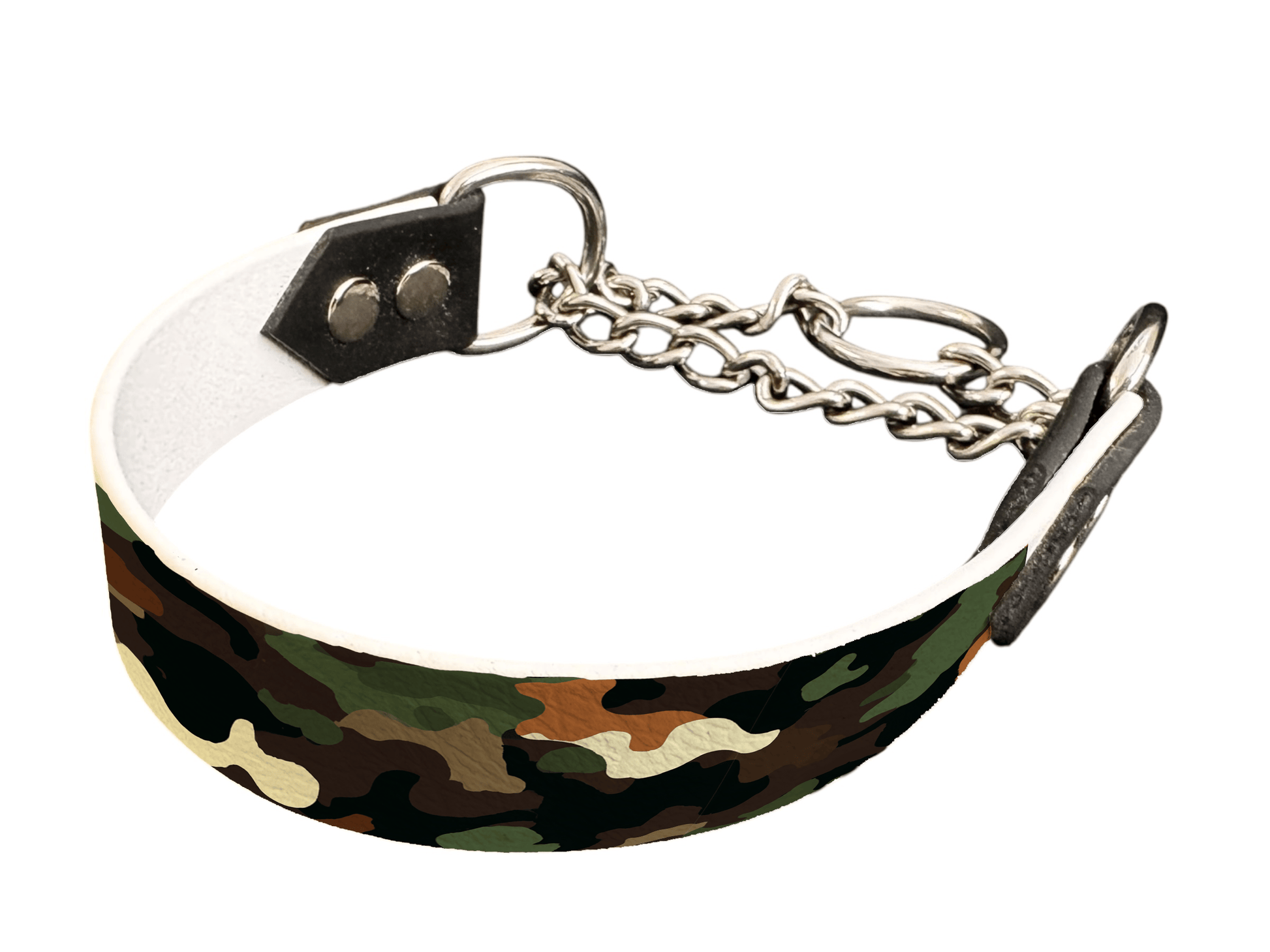 L'atelier du Fourmilier Martingales 25 393 martingale pour chien en BioThane® imprimé – Collection camouflage– 25mm