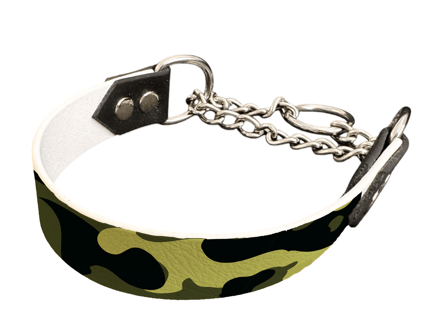 L'atelier du Fourmilier Martingales 25 396 martingale pour chien en BioThane® imprimé – Collection camouflage– 25mm