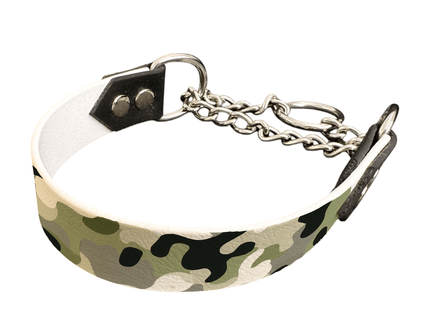 L'atelier du Fourmilier Martingales 25 400 martingale pour chien en BioThane® imprimé – Collection camouflage– 25mm
