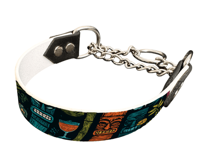 L'atelier du Fourmilier Martingales 251 Martingale pour chien en BioThane® imprimé – Collection Tribal – 25mm