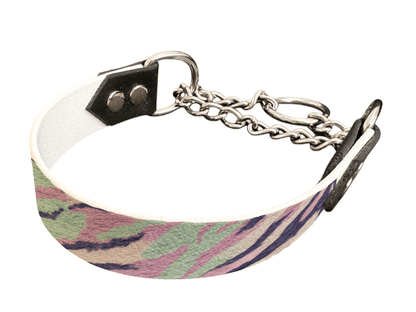 L'atelier du Fourmilier Martingales 266 Martingale pour chien en BioThane® imprimé – Collection fourrures et pelages – 25mm