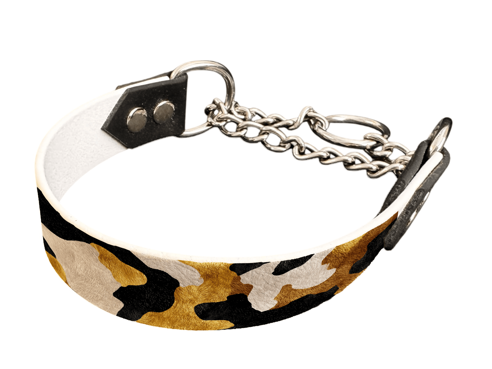 L'atelier du Fourmilier Martingales 271 Martingale pour chien en BioThane® imprimé – Collection fourrures et pelages – 25mm