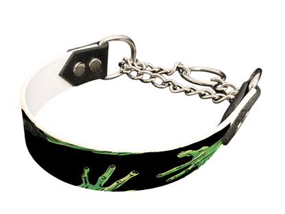 L'atelier du Fourmilier Martingales 279 Martingale pour chien en BioThane® imprimé – Collection Halloween– 25mm