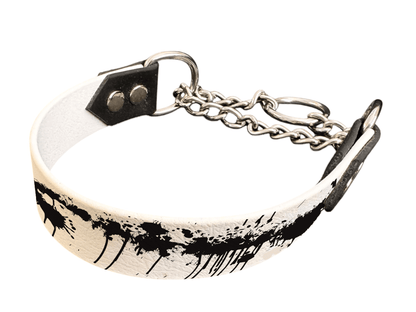 L'atelier du Fourmilier Martingales 300 Martingale pour chien en BioThane® imprimé – Collection abstrait – 25mm