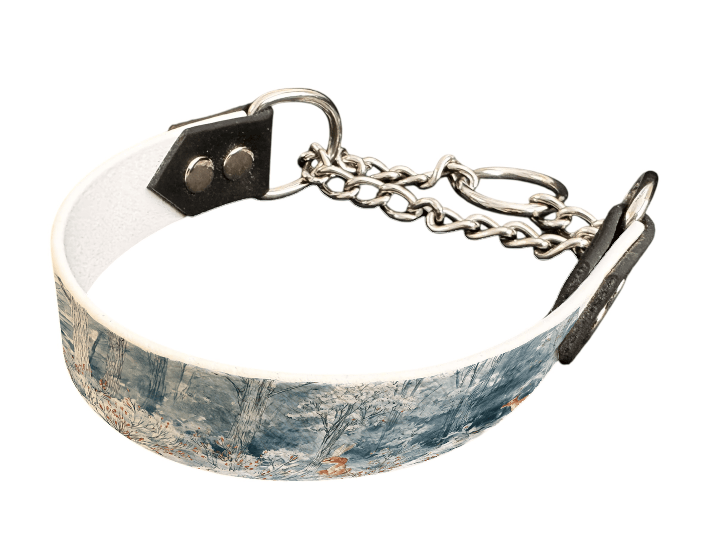 L'atelier du Fourmilier Martingales 311 Martingales pour chien – Collection Hiver & Noël (25 mm)