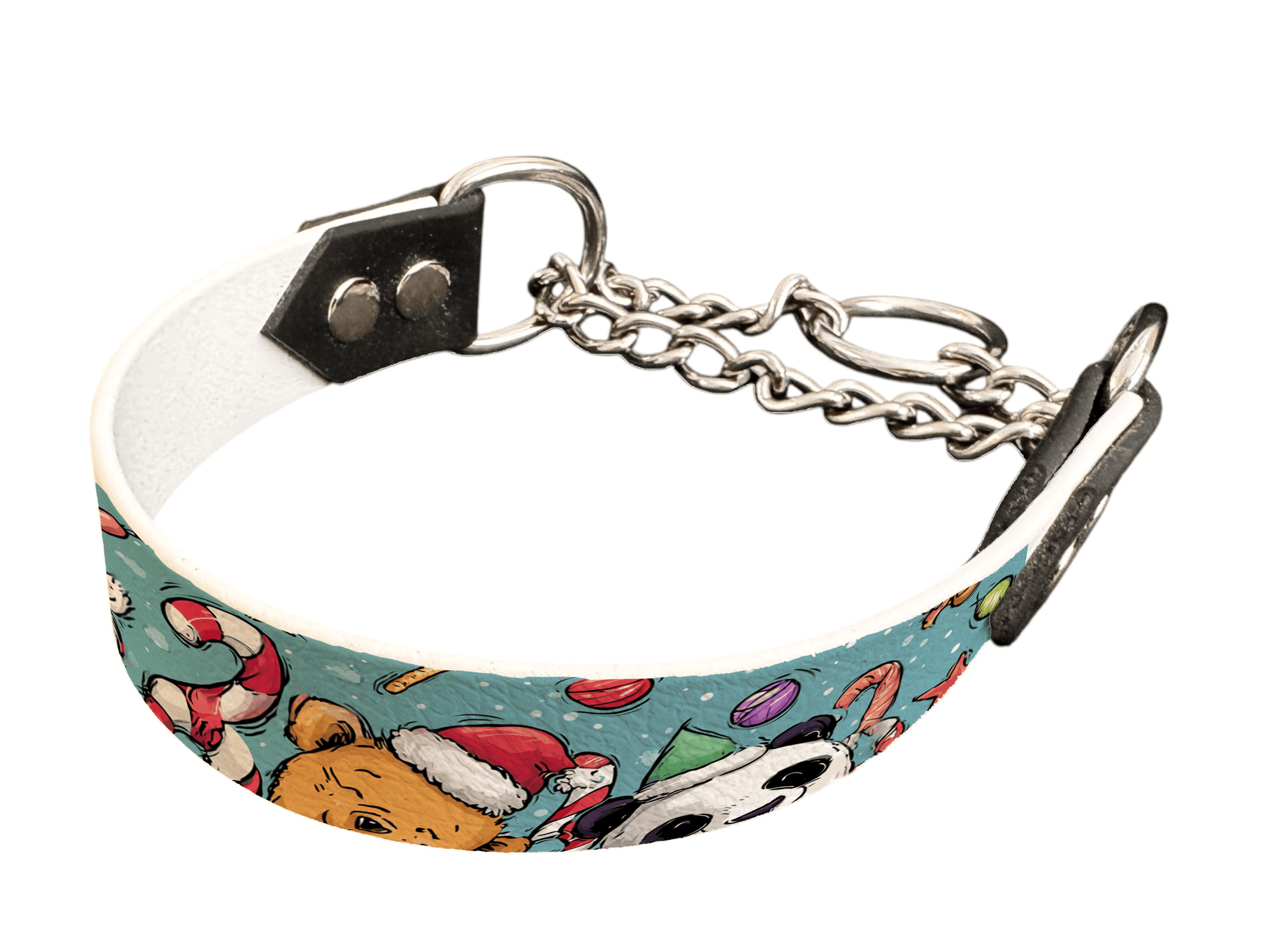 L'atelier du Fourmilier Martingales 314 Martingales pour chien – Collection Hiver & Noël (25 mm)