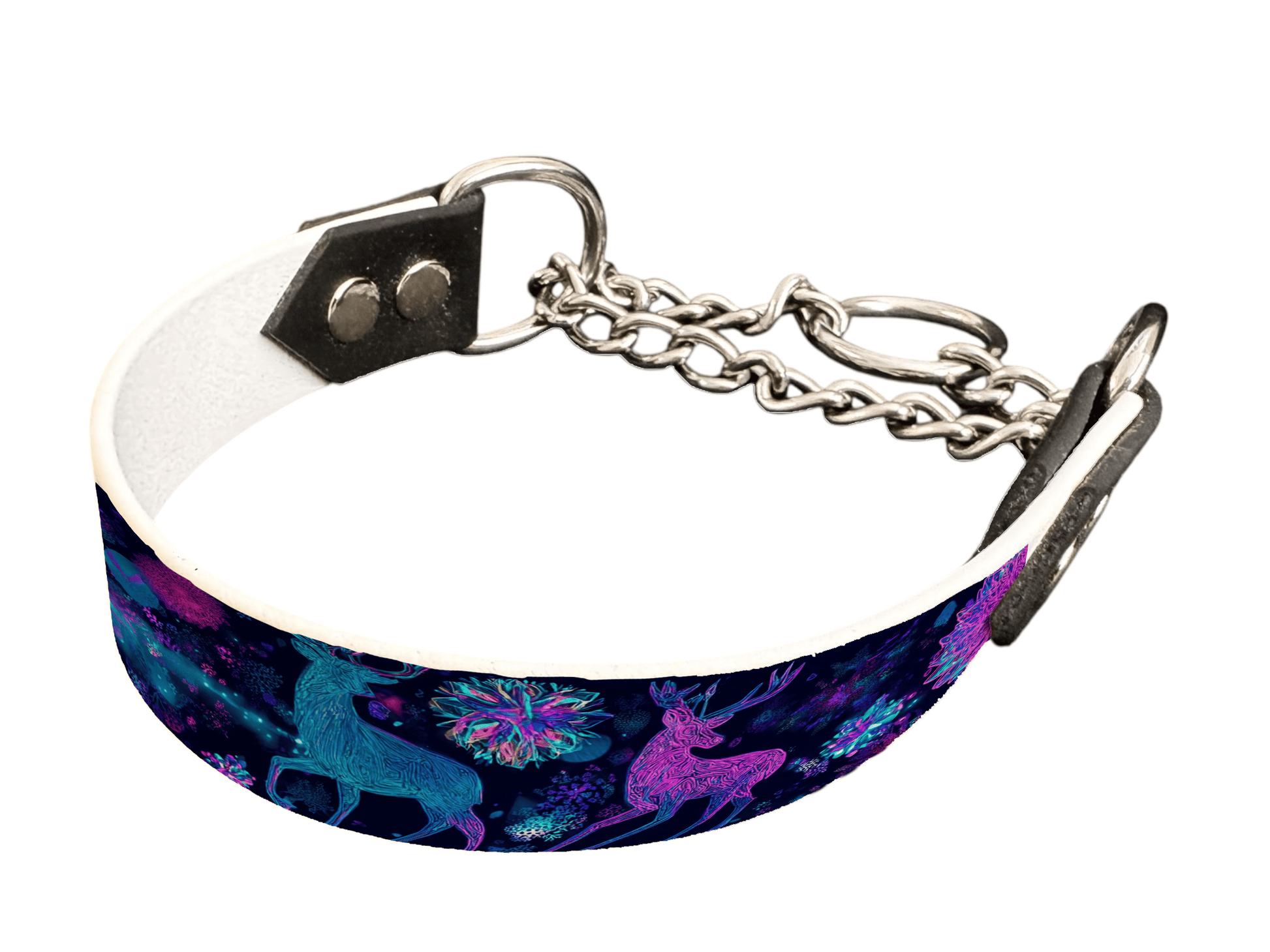 L'atelier du Fourmilier Martingales 323 Martingales pour chien – Collection Hiver & Noël (25 mm)