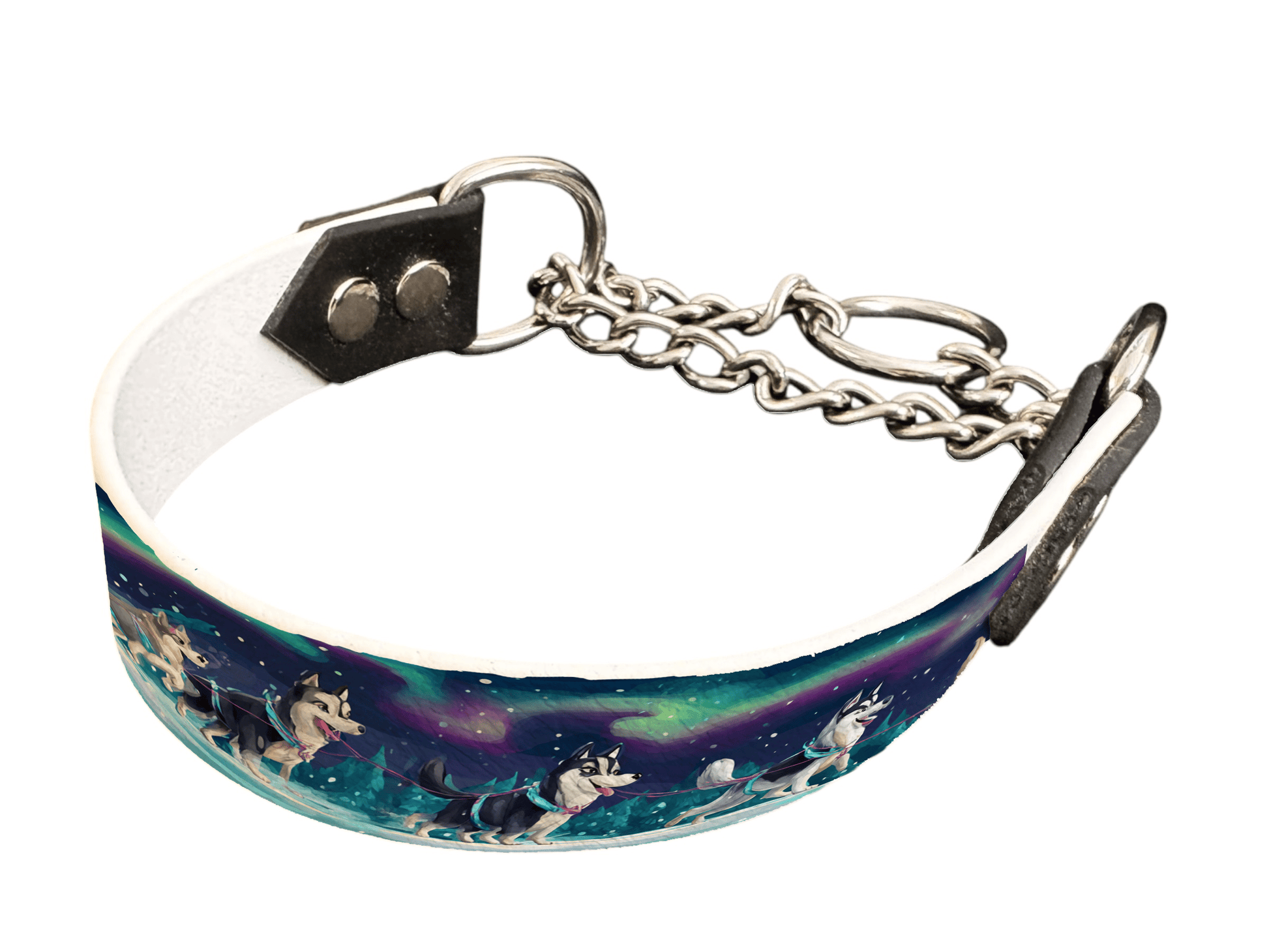 L'atelier du Fourmilier Martingales 326 Martingales pour chien – Collection Hiver & Noël (25 mm)