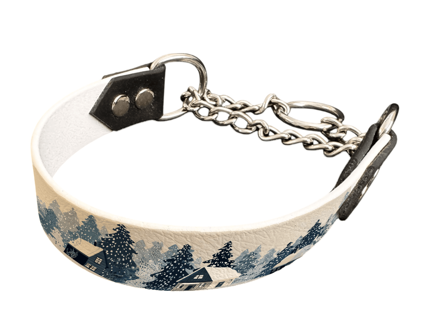 L'atelier du Fourmilier Martingales 330 Martingales pour chien – Collection Hiver & Noël (25 mm)