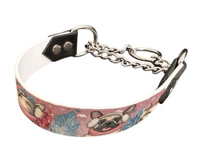 L'atelier du Fourmilier Martingales 331 Martingales pour chien – Collection Hiver & Noël (25 mm)