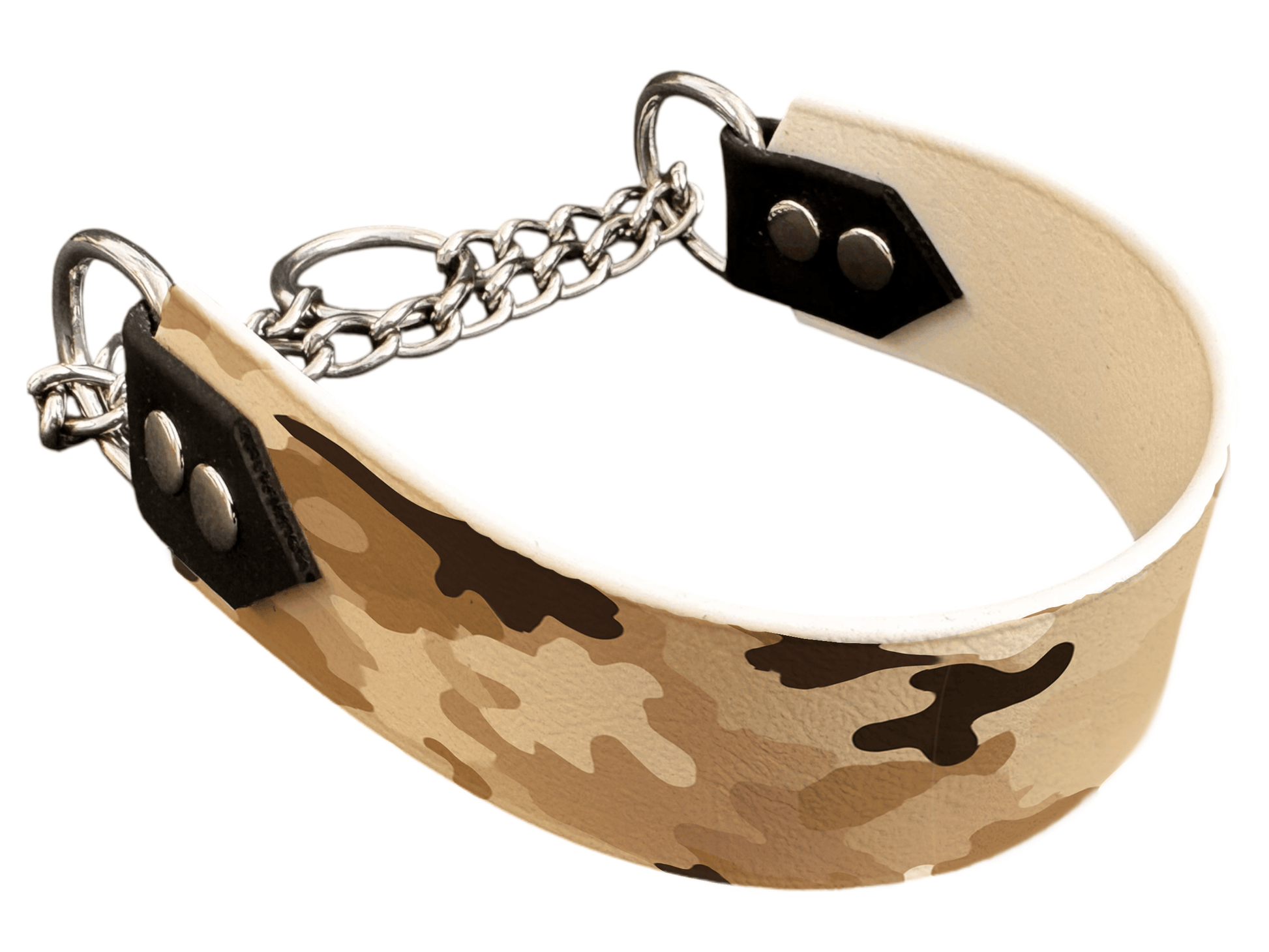 L'atelier du Fourmilier Martingales 40 394 martingale pour chien en BioThane® imprimé – Collection camouflage– 38mm