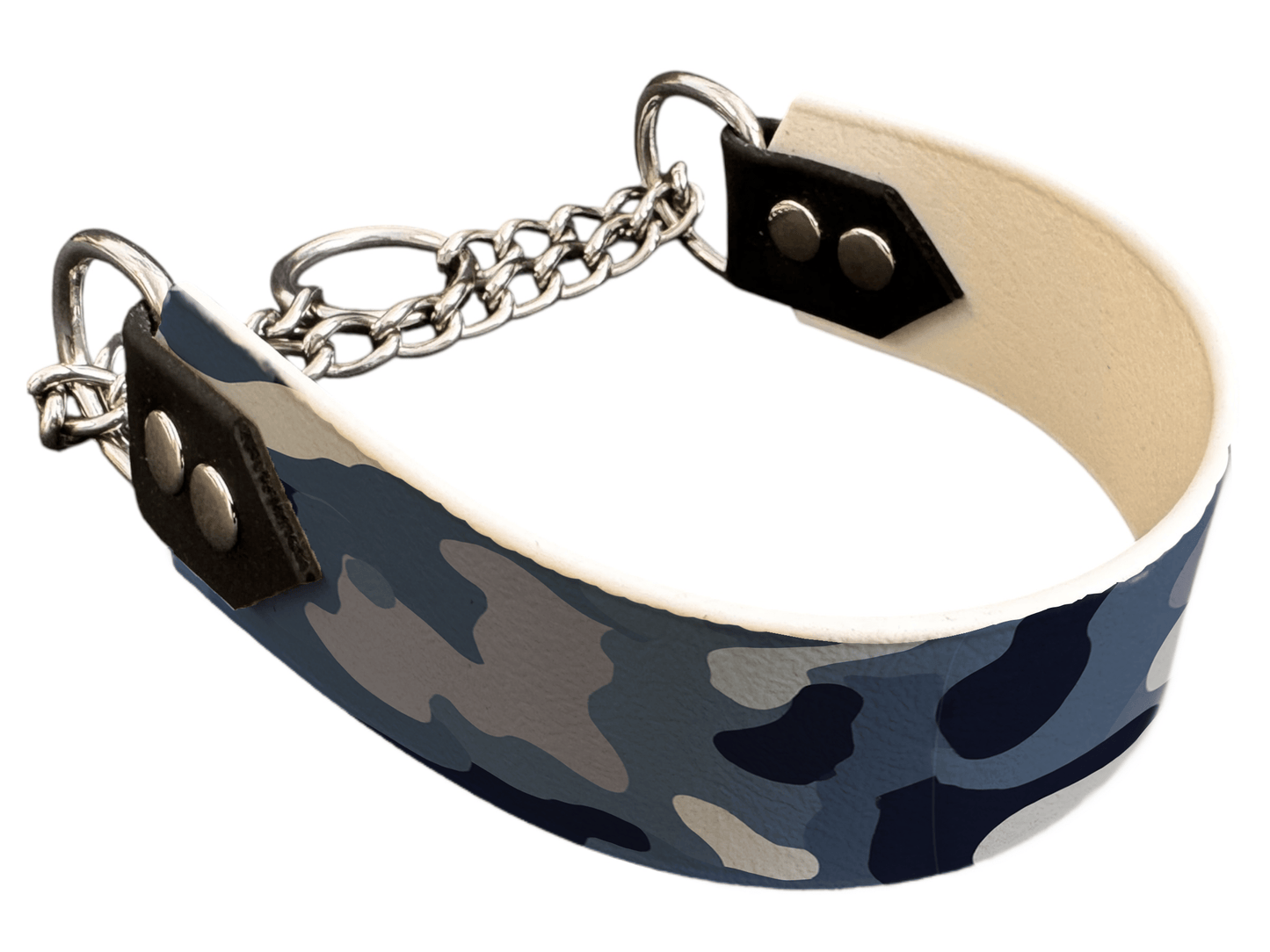 L'atelier du Fourmilier Martingales 40 398 martingale pour chien en BioThane® imprimé – Collection camouflage– 38mm