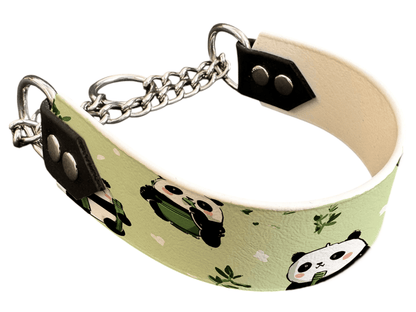 L'atelier du Fourmilier Martingales 40 404 Martingale pour chien en BioThane® imprimé – Collection animaux pop/kawaii – 38mm
