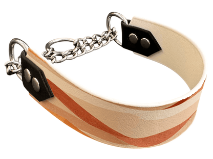 L'atelier du Fourmilier Martingales 40 419 Martingale pour chien en BioThane® imprimé – Collection paysage– 38mm