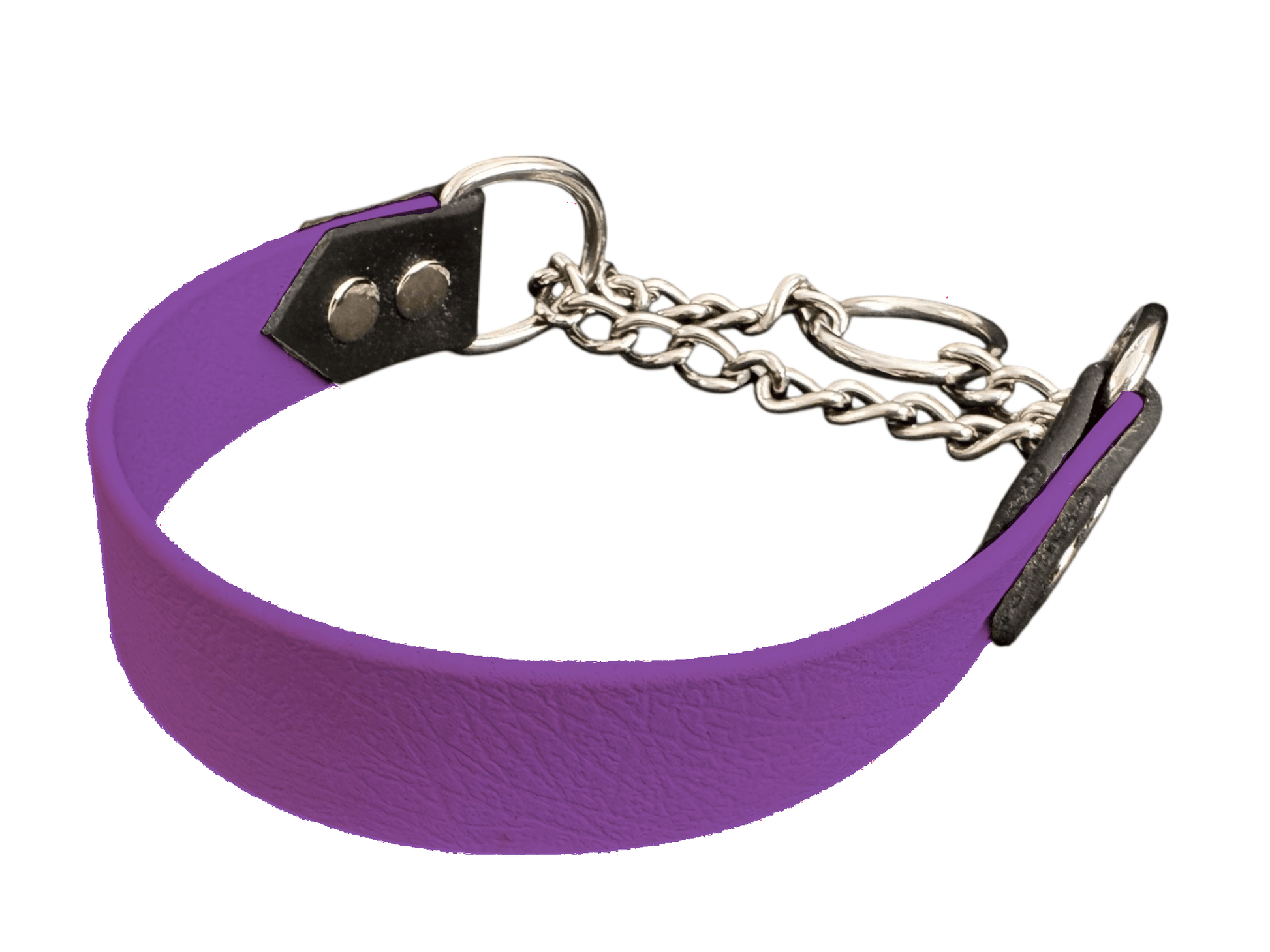 L'atelier du Fourmilier Martingales Améthyste Collier Martingale large (25 mm)