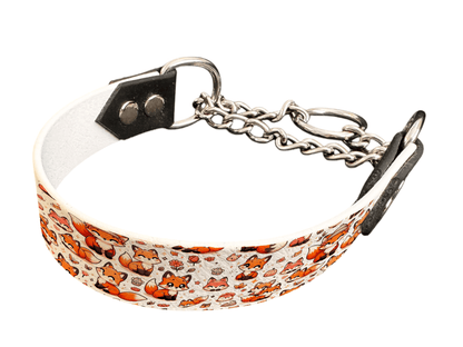 L'atelier du Fourmilier Martingales Martingale pour chien en BioThane® imprimé – Collection animaux pop/kawaii – 25mm