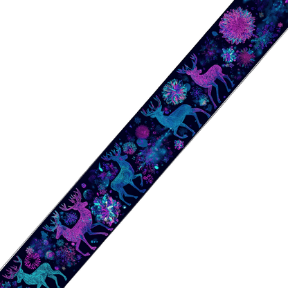 L'atelier du Fourmilier Martingales Martingale pour chien en BioThane® imprimé – Collection Hiver et Noël – 38mm