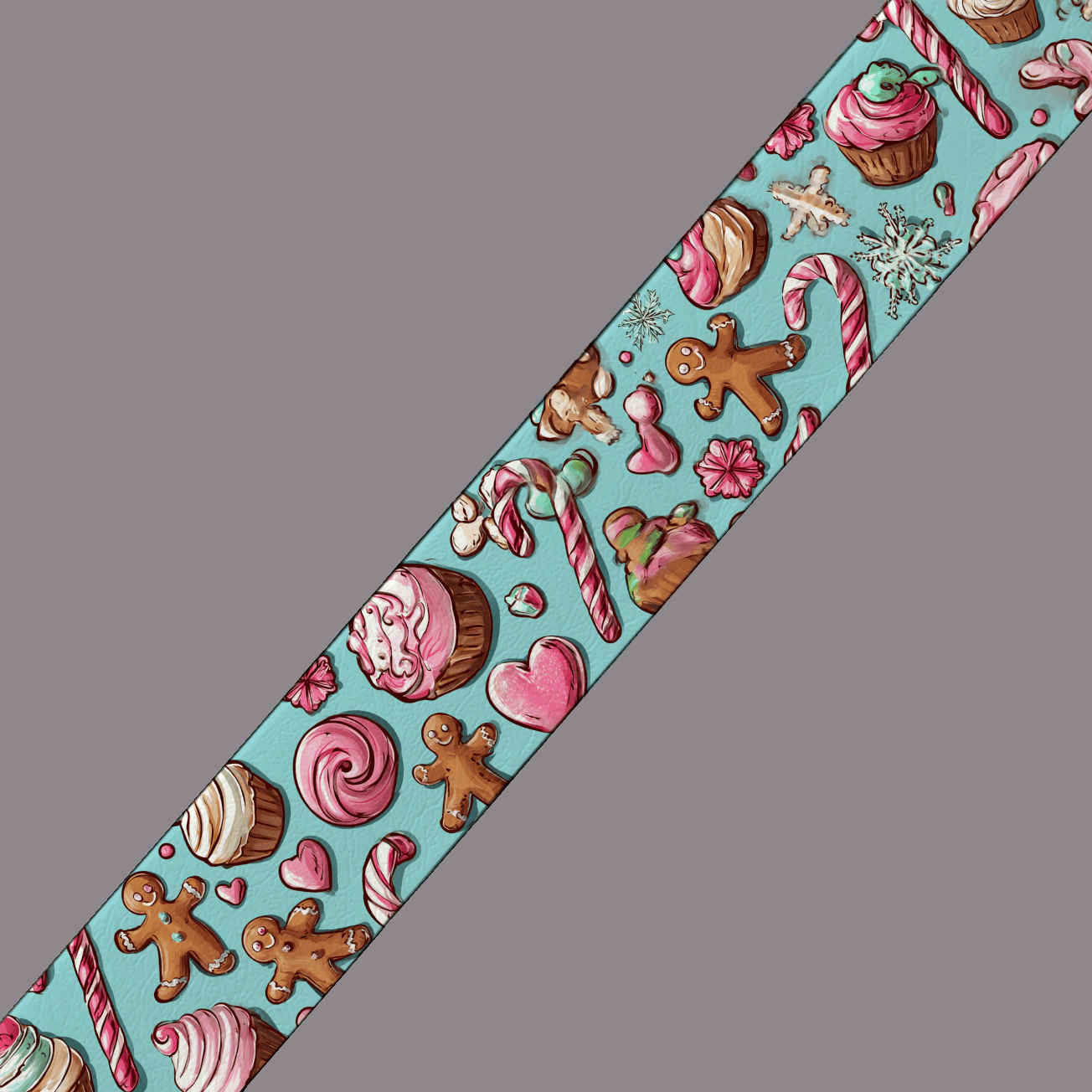 L'atelier du Fourmilier Martingales Martingales pour chien – Collection Hiver & Noël (25 mm)