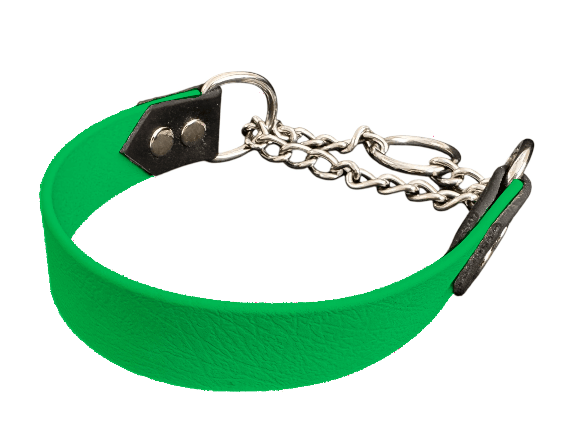 L'atelier du Fourmilier Martingales Vert Fluo Collier Martingale large (25 mm)